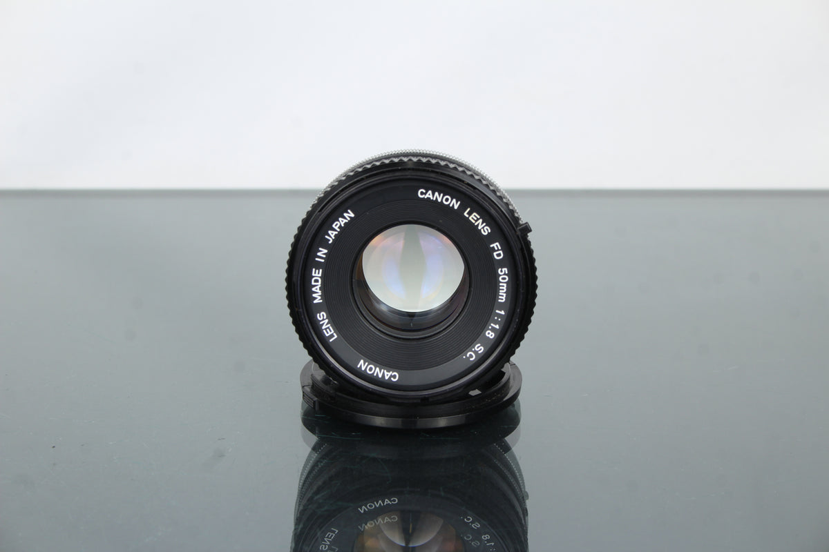 Canon objektiv FD 50mm 1:1.8