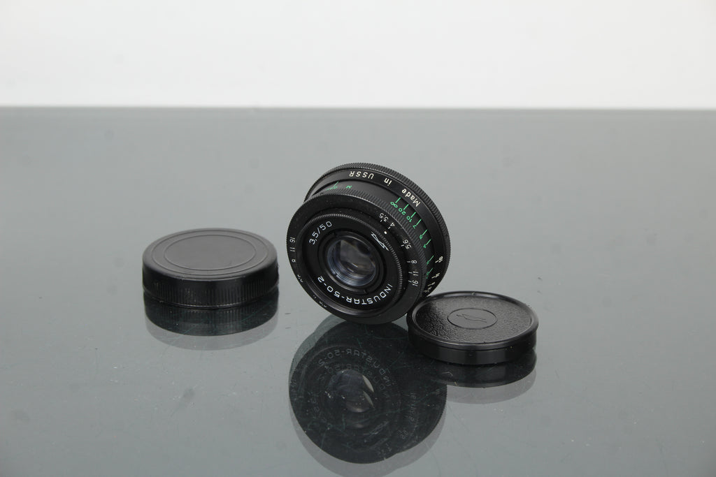 Industar-50-2 3.5/50 M42 Montáž