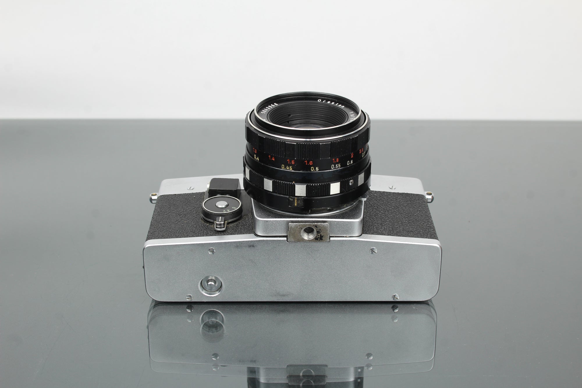 Exakta RTL1000 + objektiv Oreston 1.8/50