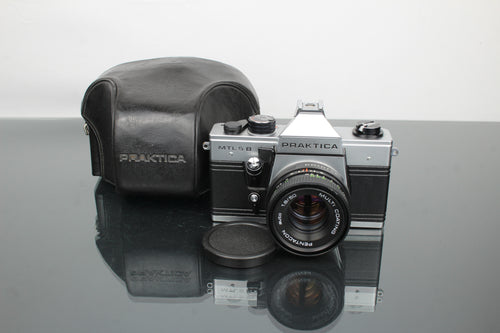 Praktika MLT 5 B + Pentacon auto 1.8/50 lens (M42 mount)