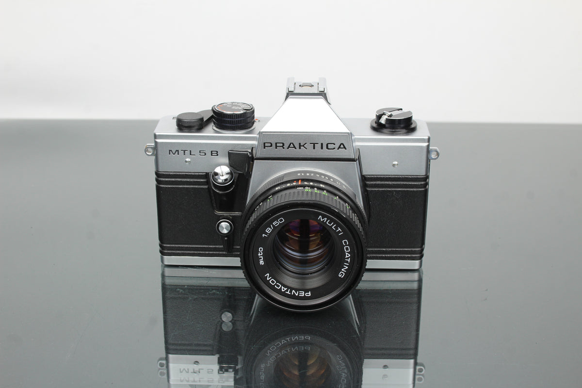 Praktika MLT 5 B + Pentacon auto 1.8/50 lens (M42 mount)