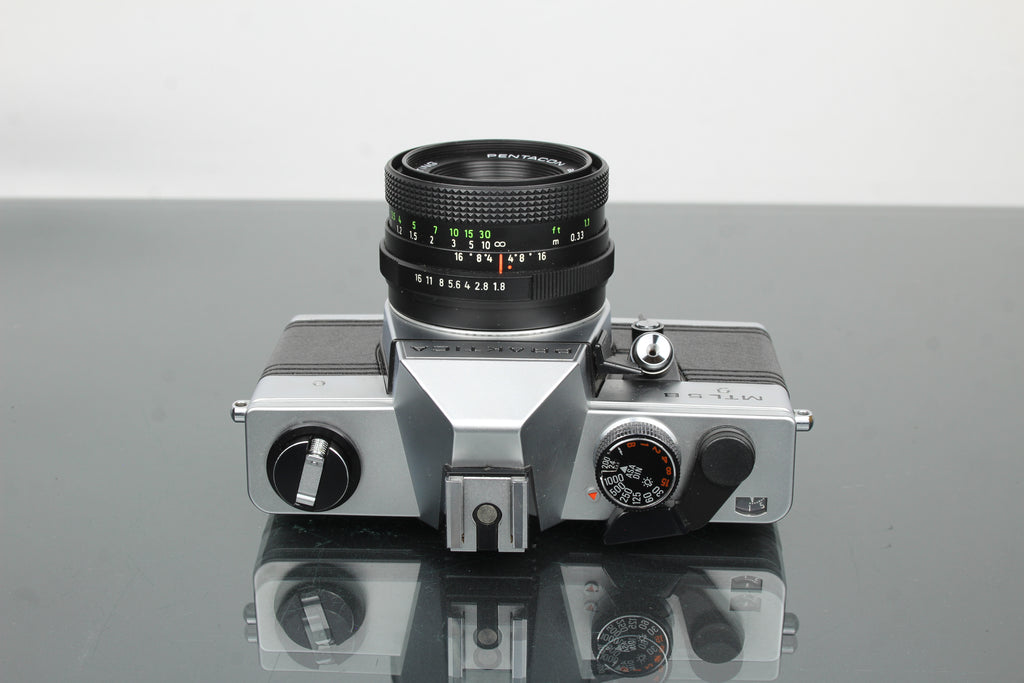 Praktica MLT 5 B + objektiv Pentacon auto 1.8/50 (M42 závit)