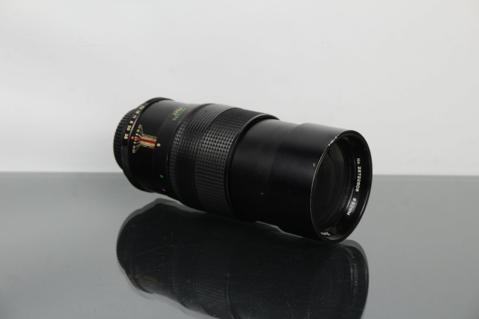 Vivitar objektiv - 200mm 1:3.5 Auto teleobjektiv M42 montáž