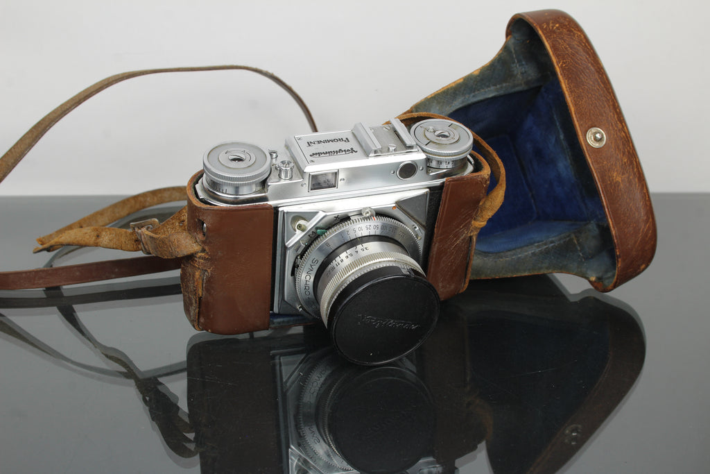 Voigtländer Prominent + 50mm f/1.5 Nokton objektiv