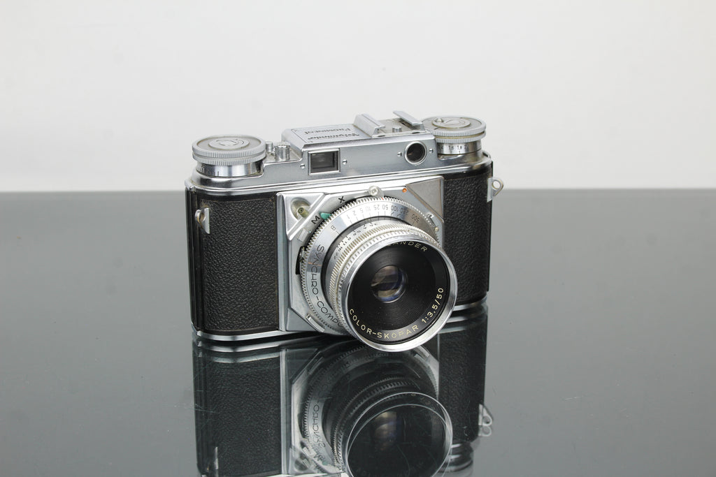 Voigtländer Prominent + 50mm f/1.5 Nokton objektiv