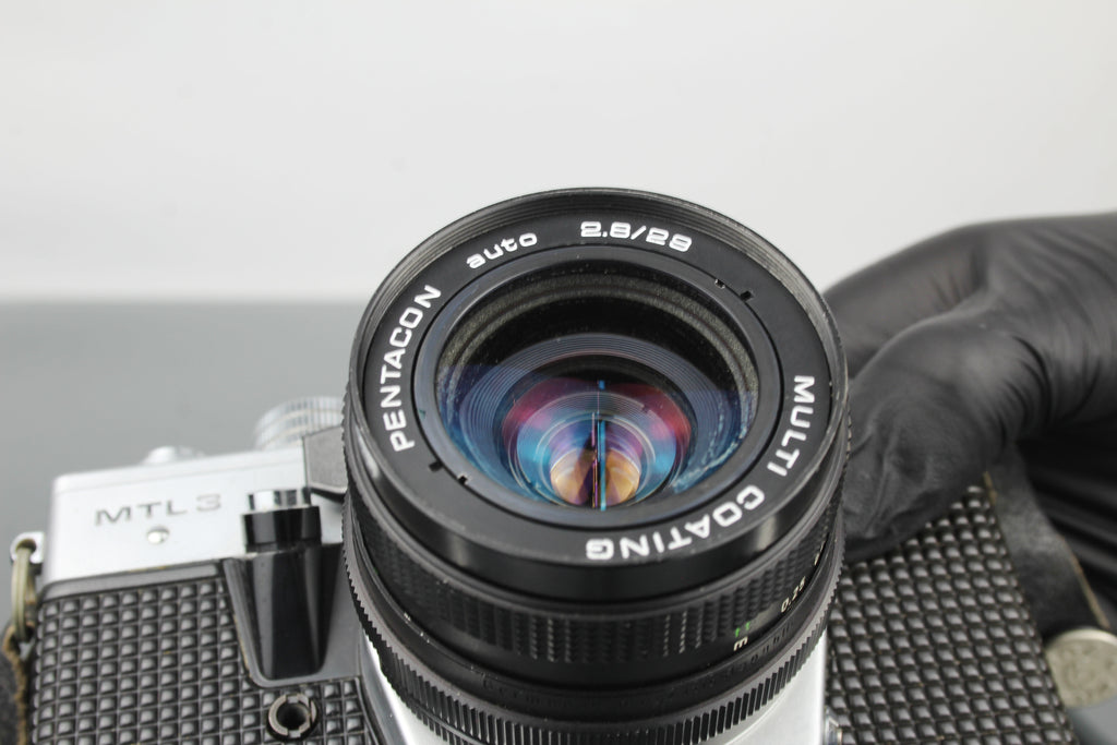 Praktica MTL 3 + Pentacon auto 2.8/29 M42 lens