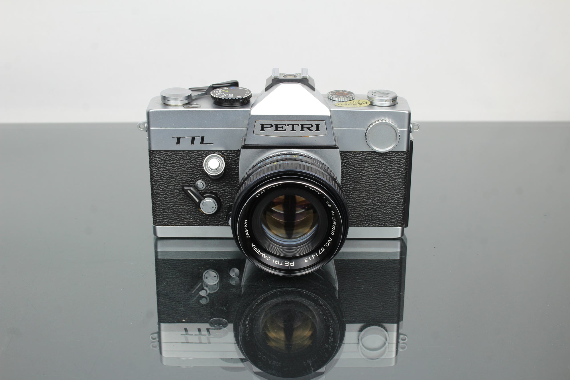 Petri TTL + 55mm 1.8 Petri objektiv