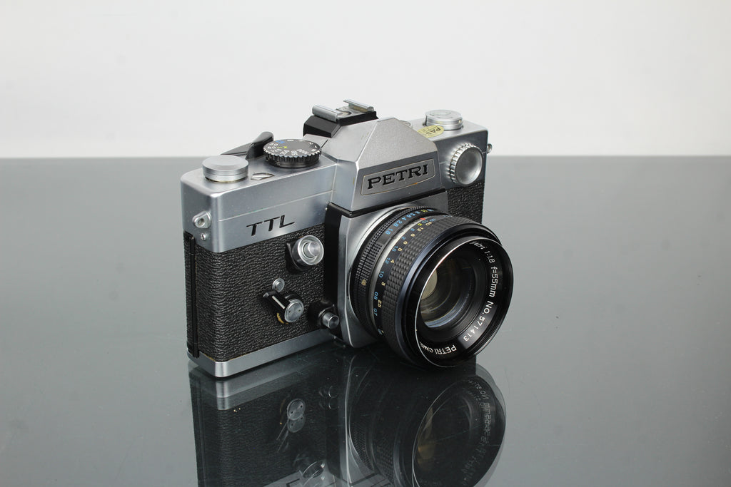 Petri TTL + 55mm 1.8 Petri objektiv