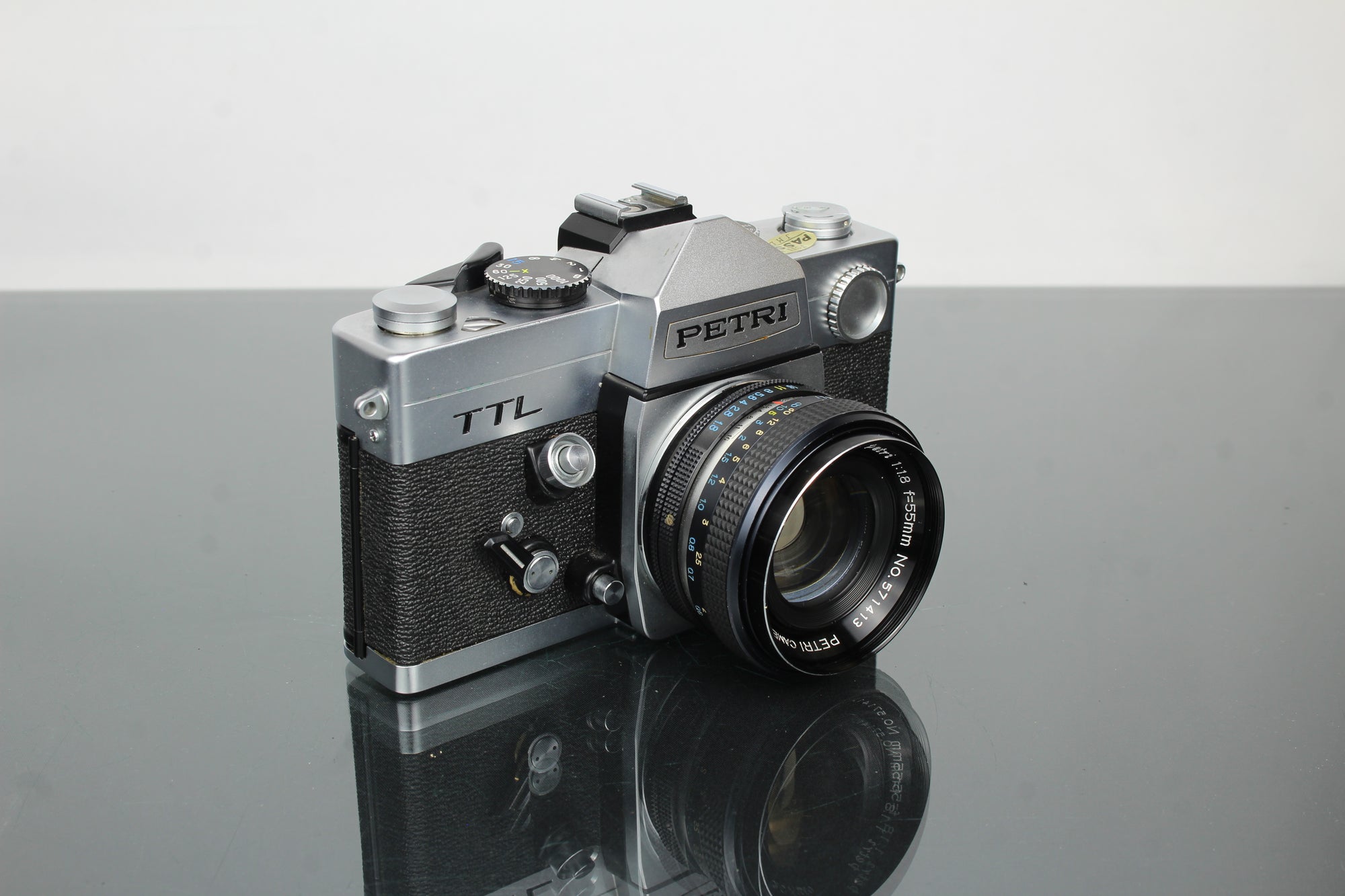 Petri TTL + 55mm 1.8 Petri objektiv