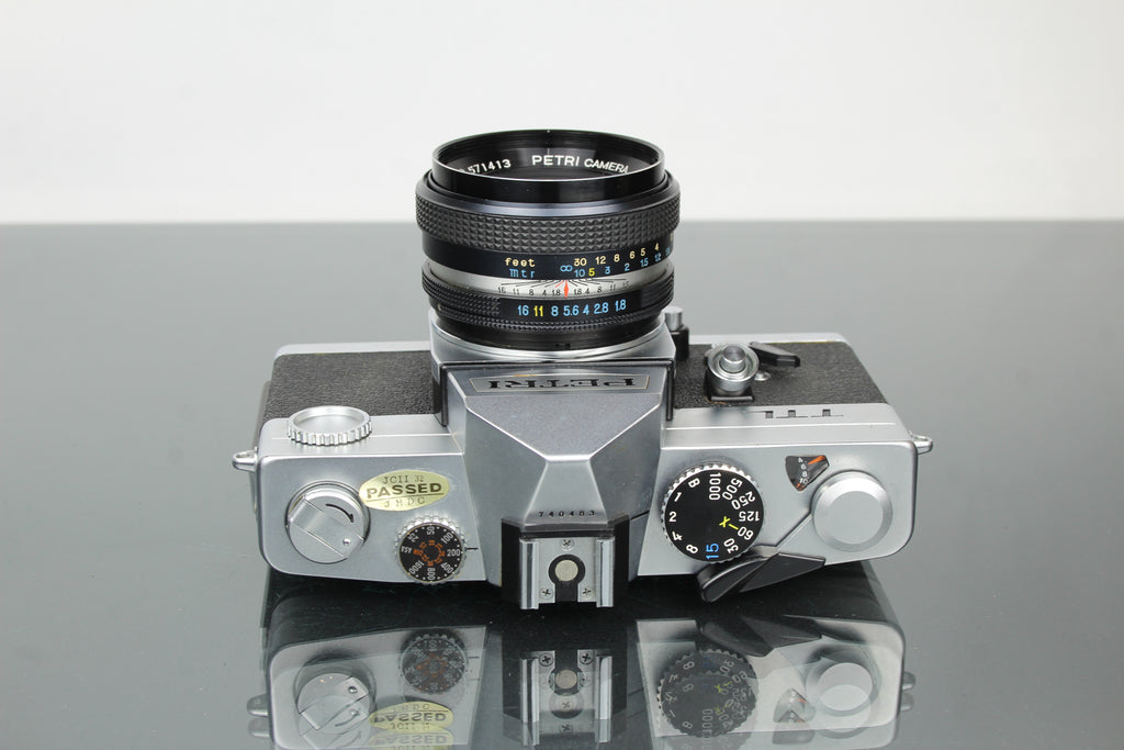 Petri TTL + 55mm 1.8 Petri objektiv