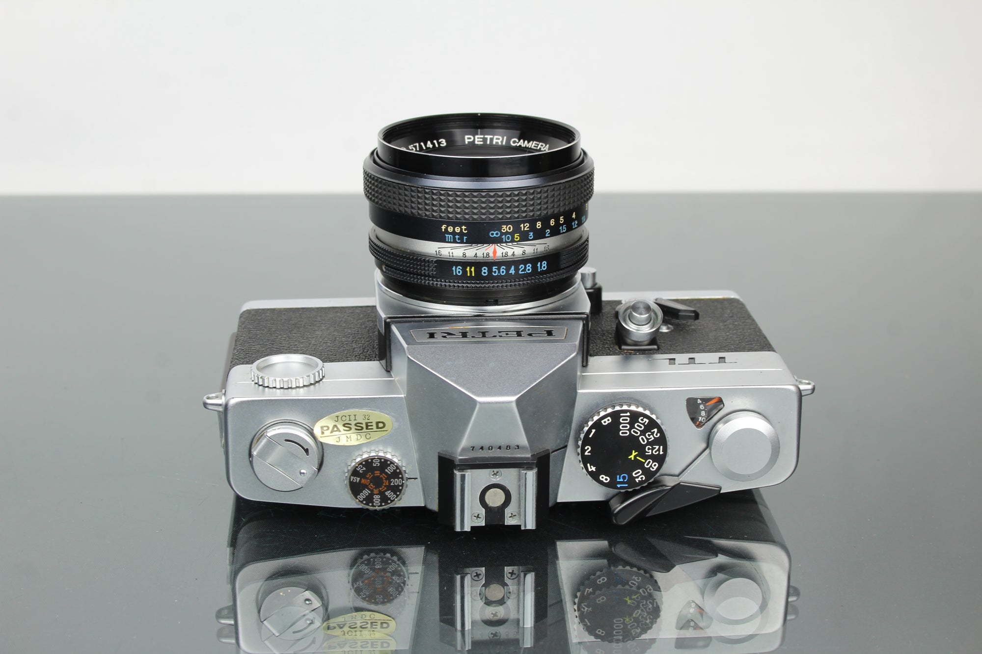 Petri TTL + 55mm 1.8 Petri objektiv