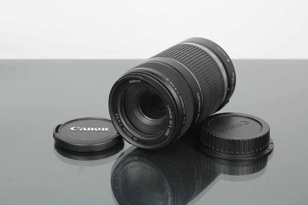 Canon EF - S lens 55 - 250mm 1:4 - 5.6 - Dutch|Thrift