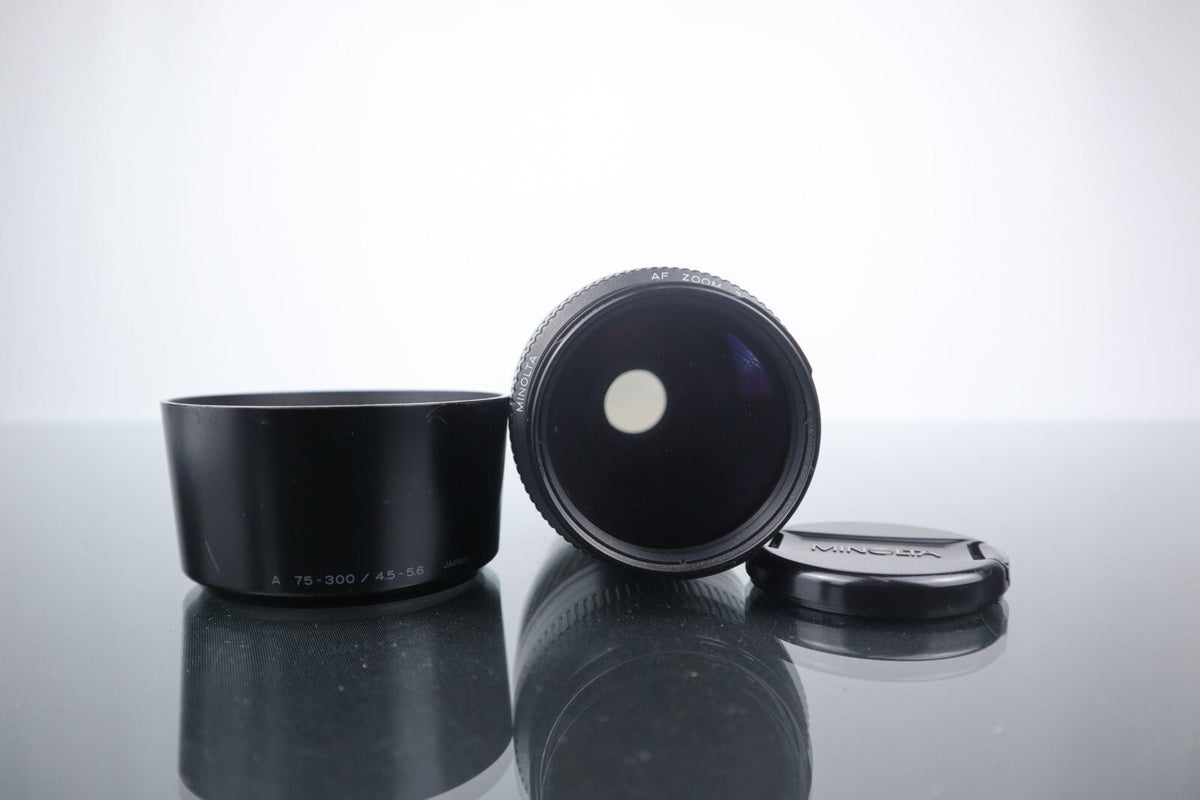 Minolta AF Zoom Macro Lens | 75 - 300 mm 1:4.5 - 5.6 | Sony A - Mount - Dutch|Thrift