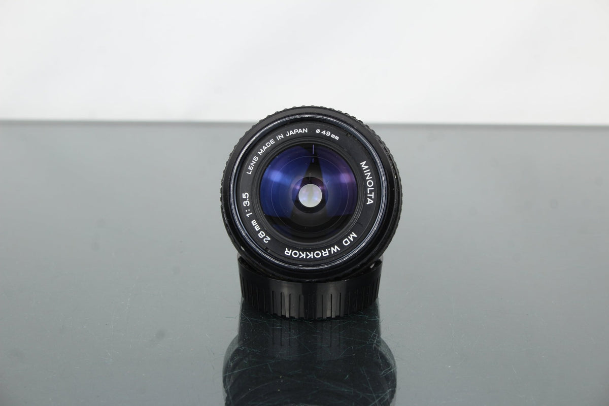 Minolta MD W.Rokkor 28mm 1:3.5 Minolta MD Mount - Dutch|Thrift