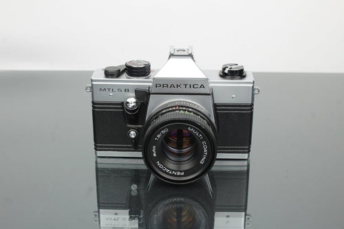 Praktika MLT 5 B + Pentacon auto 1.8/50 lens (M42 mount) - Dutch|Thrift
