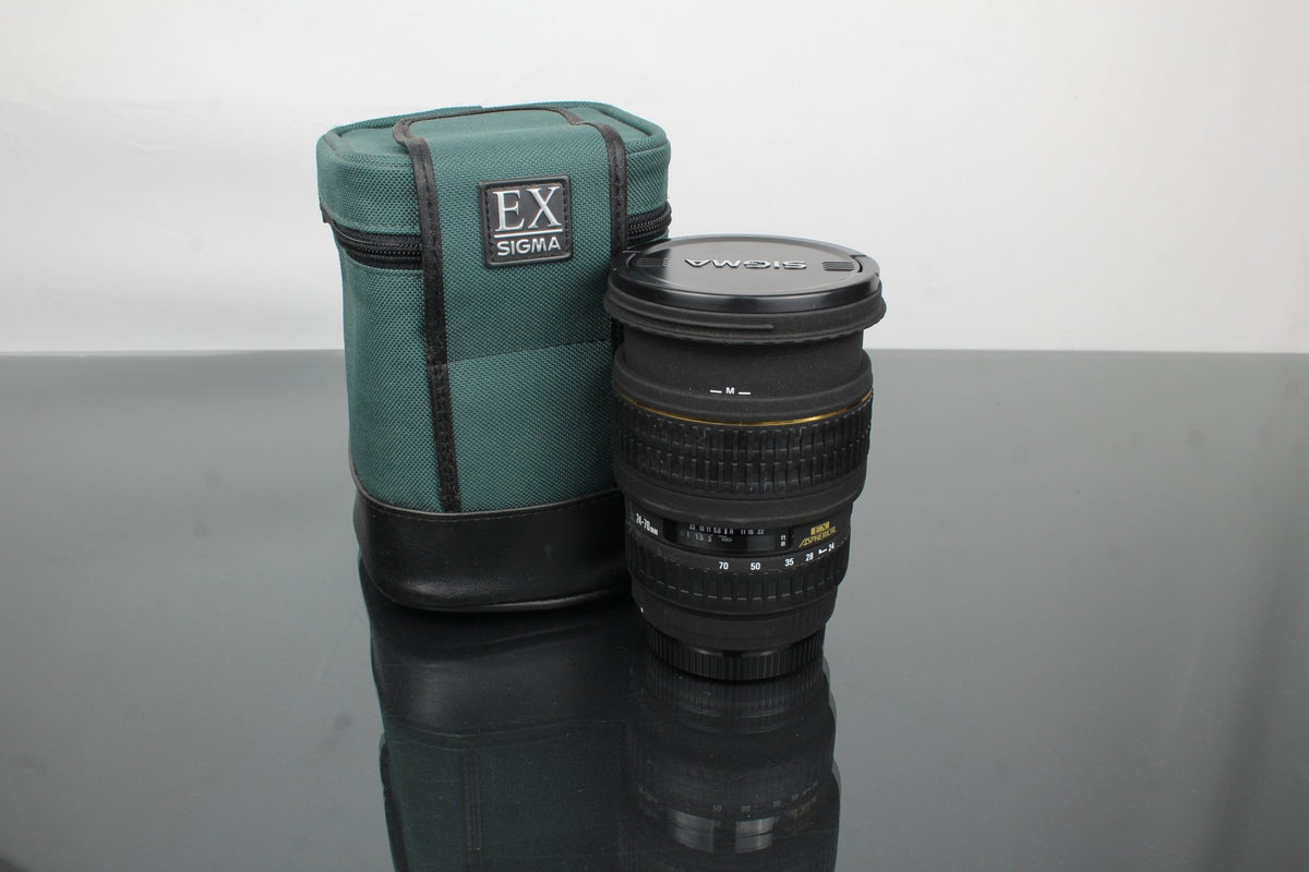 Sigma zoom EX DG 24 - 70mm 1:2.8 Canon EF mount - Dutch|Thrift